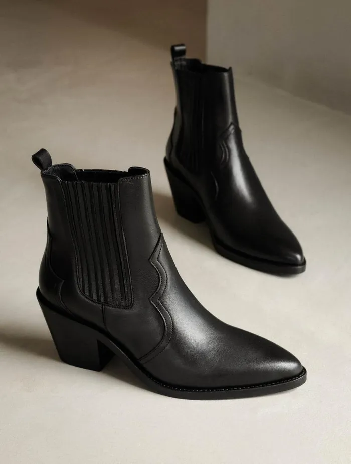 Women Ankle Boots Bobbies Dakota Passion Black