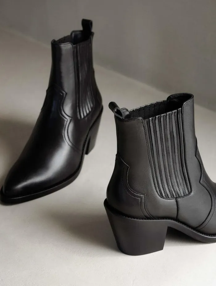Women Ankle Boots Bobbies Dakota Passion Black Women Ankle Boots Bobbies Dakota Passion Black