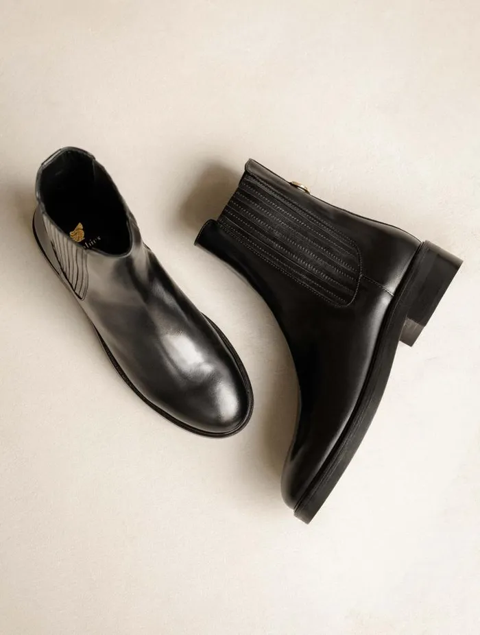 Women Ankle Boots Bobbies Joyce Deep Black Women Ankle Boots Bobbies Joyce Deep Black
