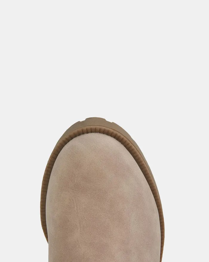 Women Ankle Boots NOVO Shoes HARLEQUIN TAUPE