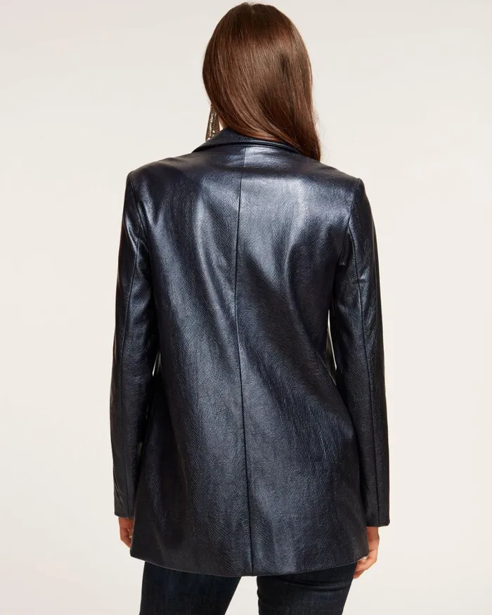 Women Aubrey Blazer Navy Ramy Brook Jackets Women Aubrey Blazer Navy Ramy Brook Jackets