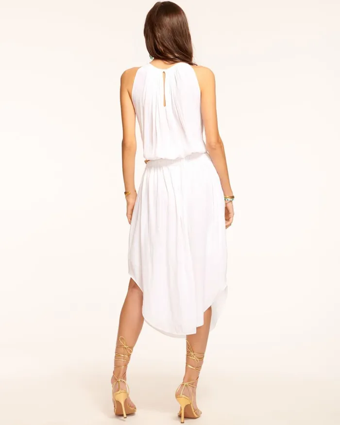 Women Audrey Smocked Midi Dress Sandstone Ramy Brook Dresses Women Audrey Smocked Midi Dress Sandstone Ramy Brook Dresses