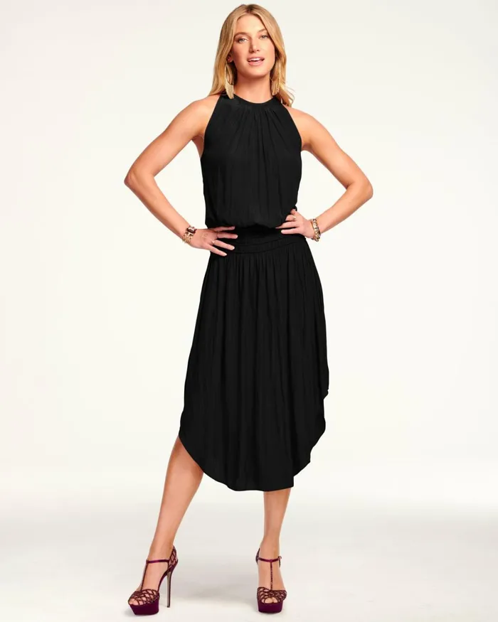 Women Audrey Smocked Midi Dress Sandstone Ramy Brook Dresses Women Audrey Smocked Midi Dress Sandstone Ramy Brook Dresses