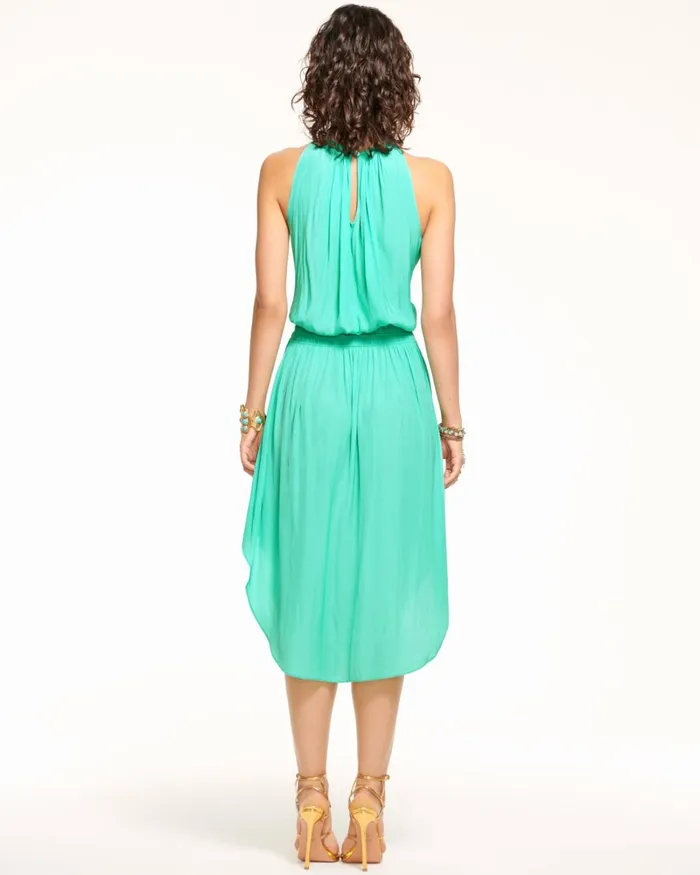 Women Audrey Smocked Midi Dress Sandstone Ramy Brook Dresses Women Audrey Smocked Midi Dress Sandstone Ramy Brook Dresses