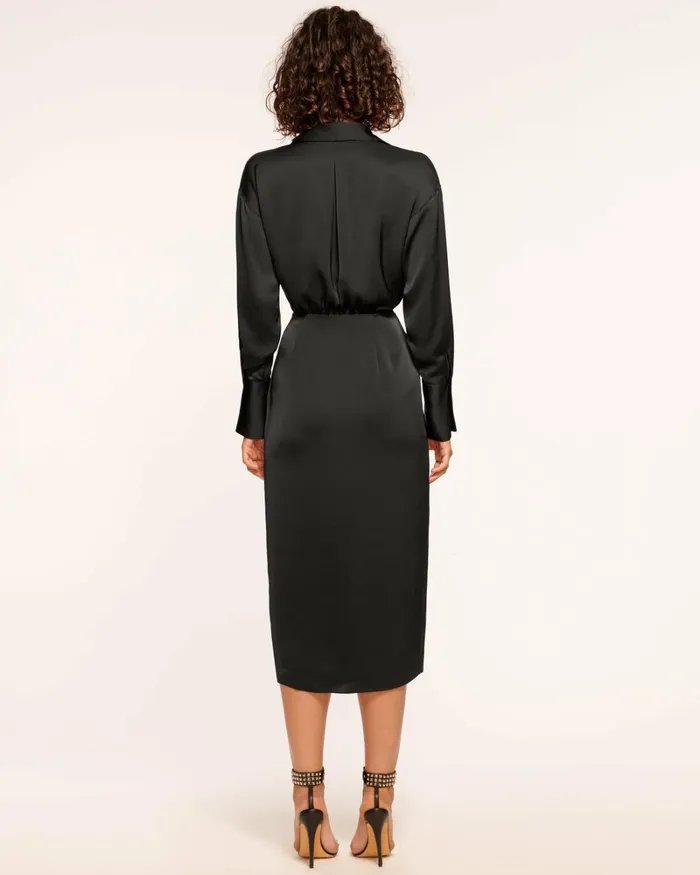 Women Aurora VNeck Wrap Dress True Blue Ramy Brook Dresses Women Aurora VNeck Wrap Dress True Blue Ramy Brook Dresses