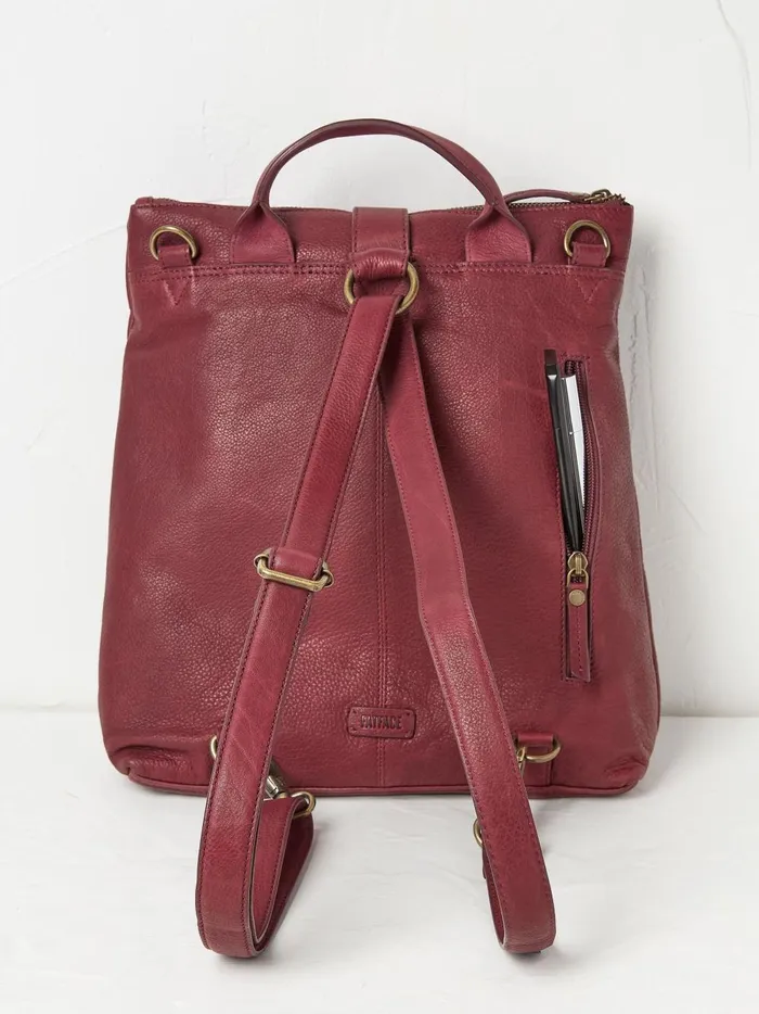 Women Bags and Purses Fat Face Ava Purple Backpack