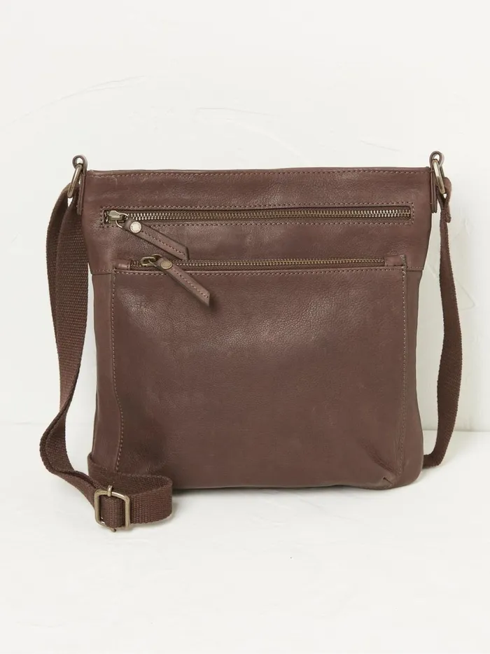 Women Bags and Purses Fat Face Brown The Allie CrossBody Bag