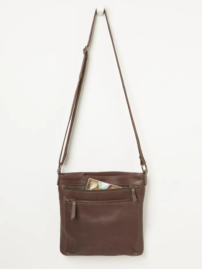 Women Bags and Purses Fat Face Brown The Allie CrossBody Bag