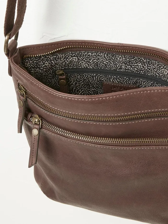 Women Bags and Purses Fat Face Brown The Allie CrossBody Bag