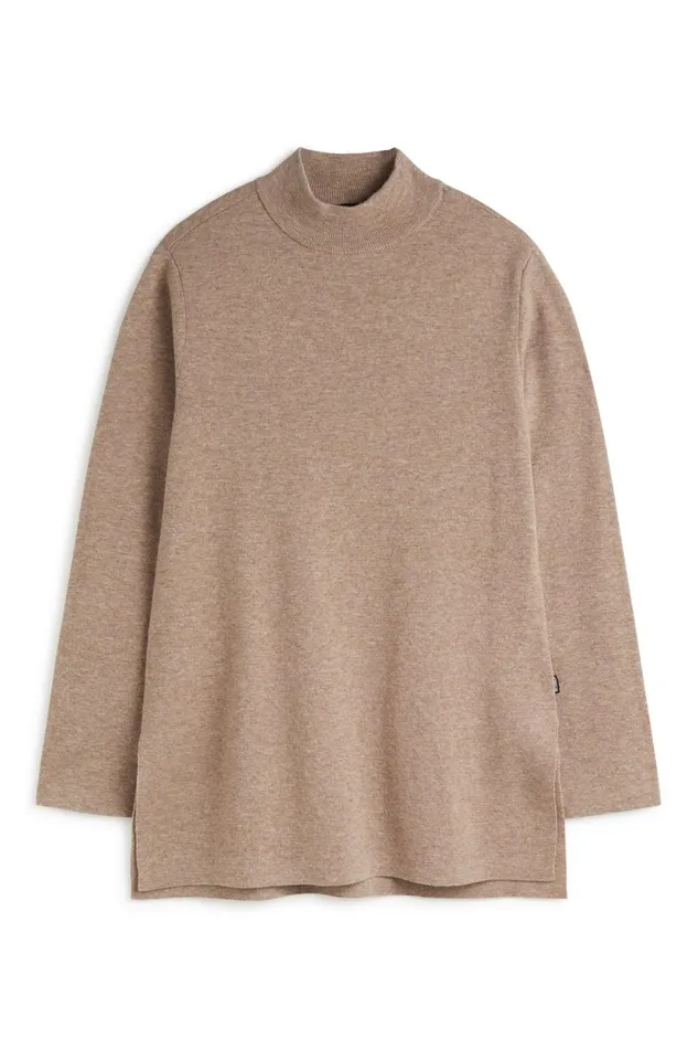 Women Beige Palna Sweater Ecoalf Knitwear