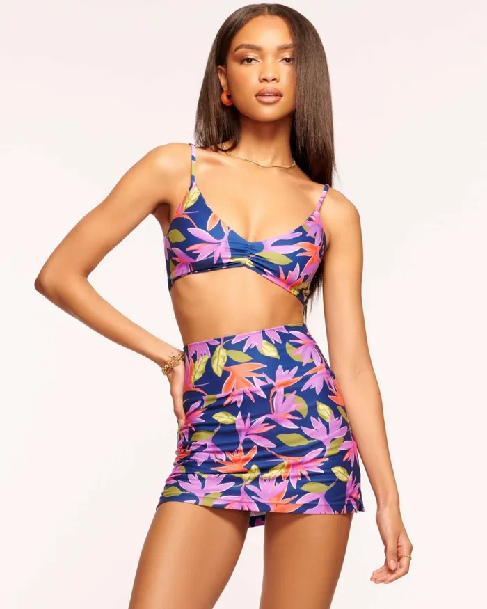 Women Bexley Sports Bra Rose Wave Ramy Brook Activewear