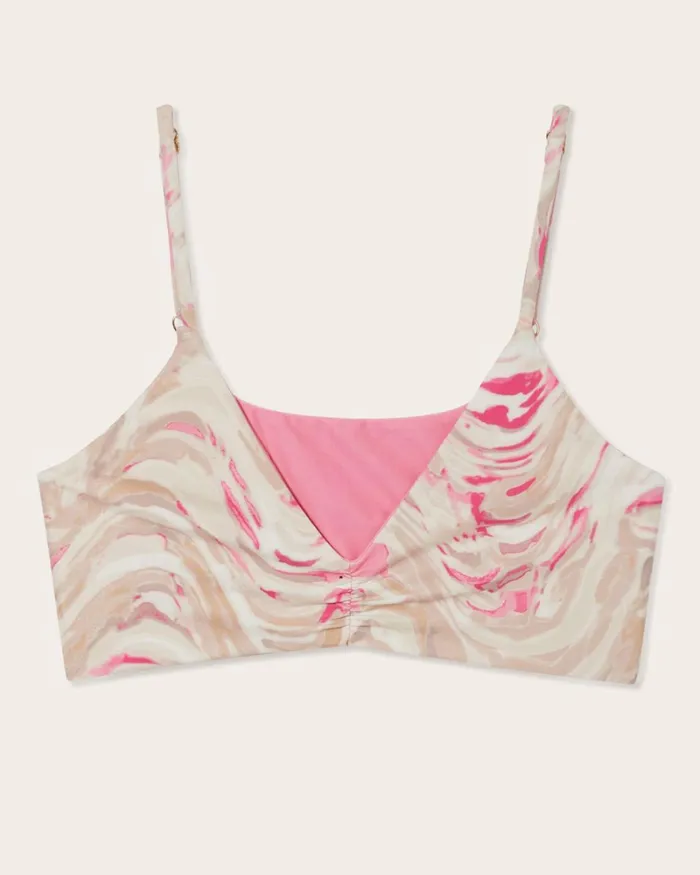 Women Bexley Sports Bra Rose Wave Ramy Brook Activewear