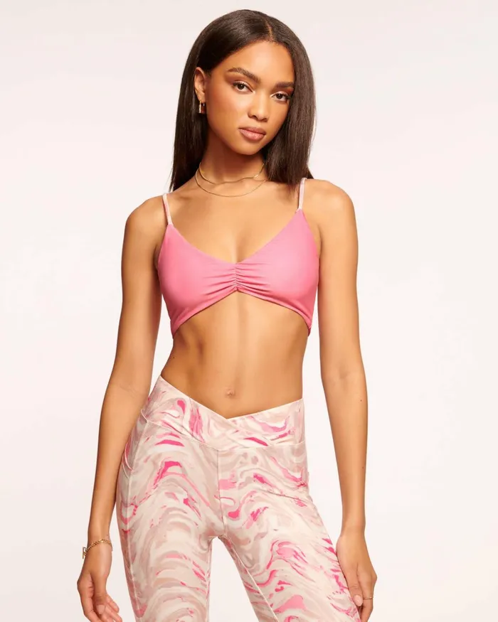 Women Bexley Sports Bra Rose Wave Ramy Brook Activewear