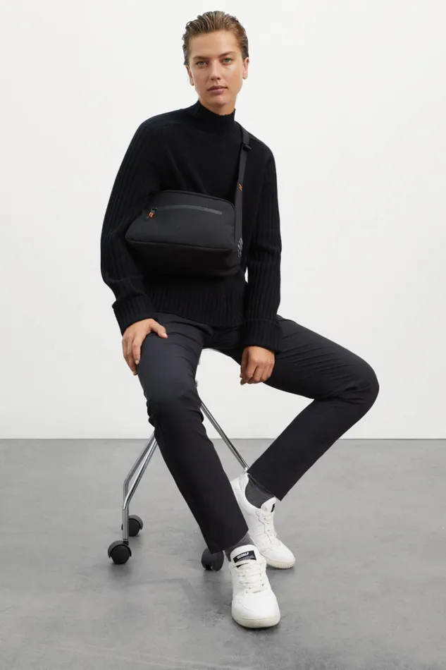 Women Black Eucalipto Knitted Jumper Ecoalf Knitwear