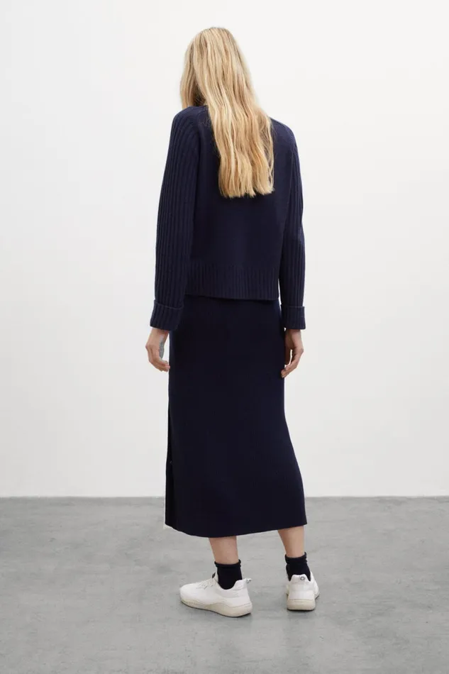 Women Blue Mia Skirt Ecoalf Skirts