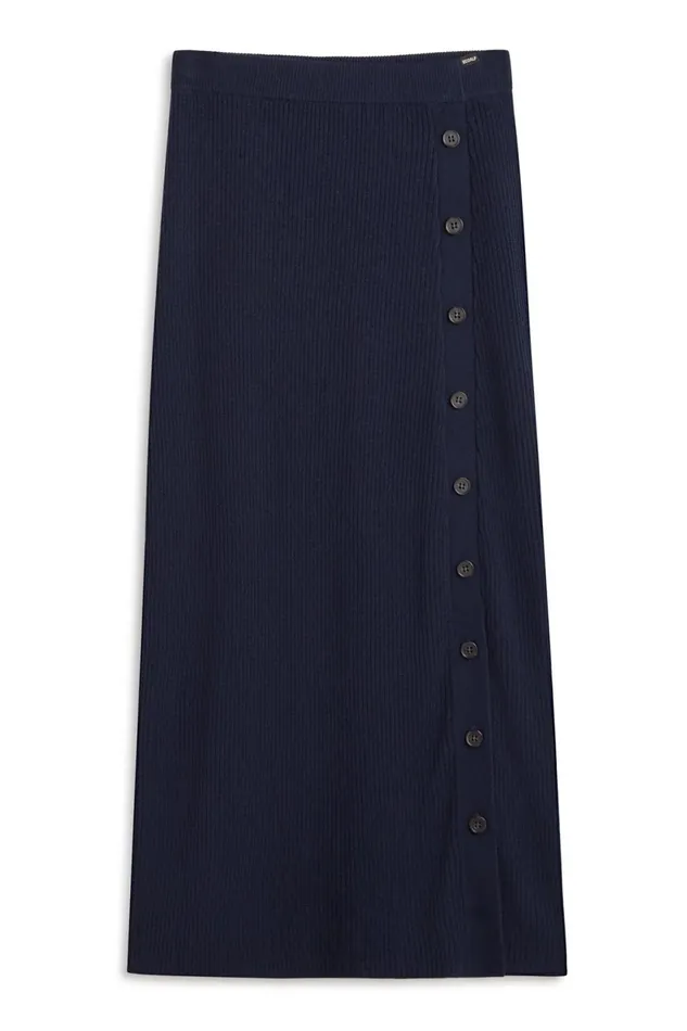 Women Blue Mia Skirt Ecoalf Skirts