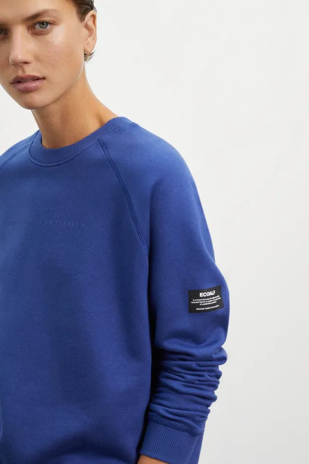 Women Blue Valencia Sweatshirt Ecoalf Sweatshirts