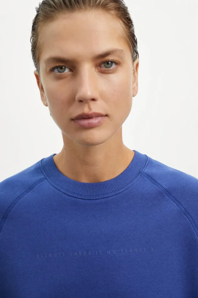Women Blue Valencia Sweatshirt Ecoalf Sweatshirts
