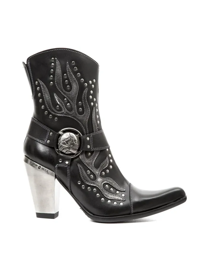 Women Boot Bull M7919S1 New Rock Heels