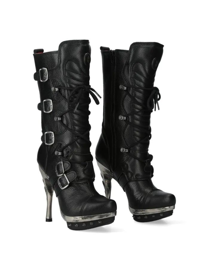 Women Boot Punk MPunk001C1 New Rock High Heels