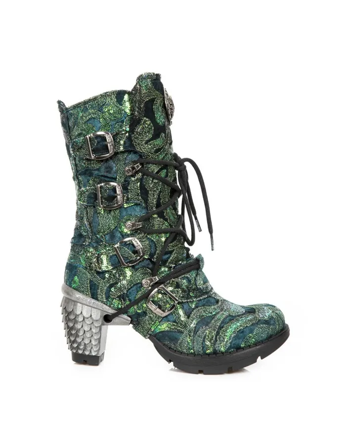Women Boot Trail MTr003C31 New Rock Military Women Boot Trail MTr003C31 New Rock Military
