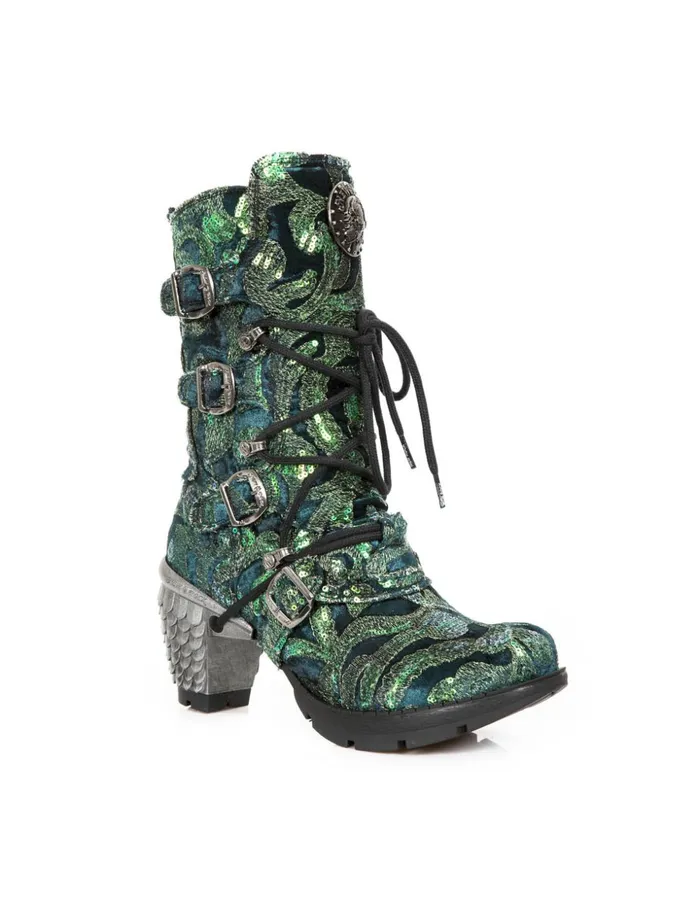 Women Boot Trail MTr003C31 New Rock Military Women Boot Trail MTr003C31 New Rock Military