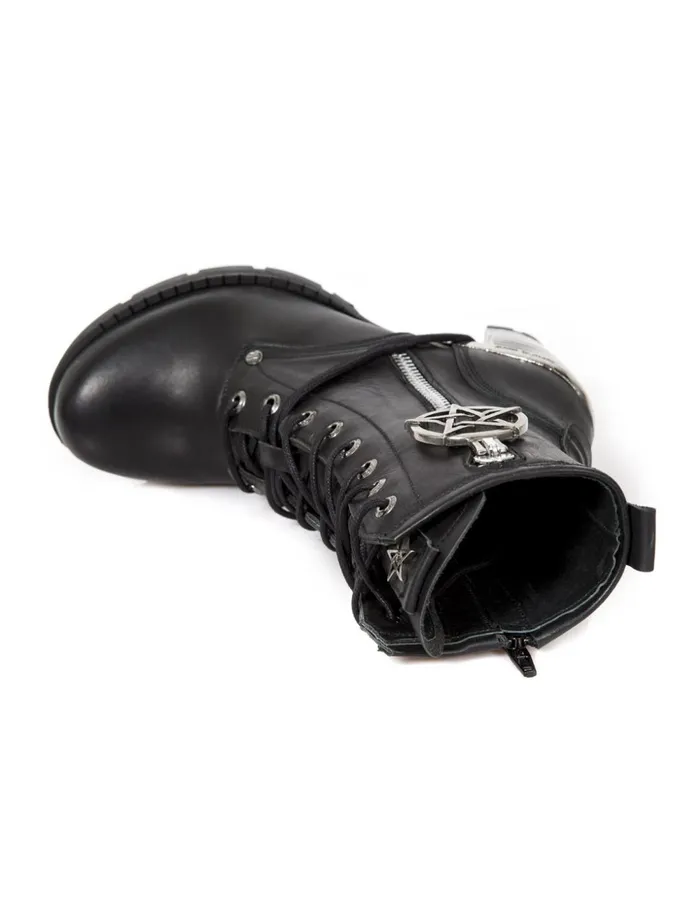 Women Boot Trail MTr095S1 New Rock Military Women Boot Trail MTr095S1 New Rock Military