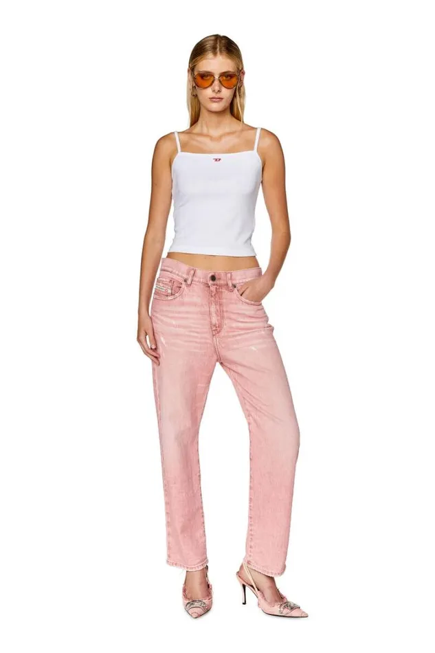 Women Boyfriend Jeans 2016 DAir 09g52 Pink Diesel Boyfriend