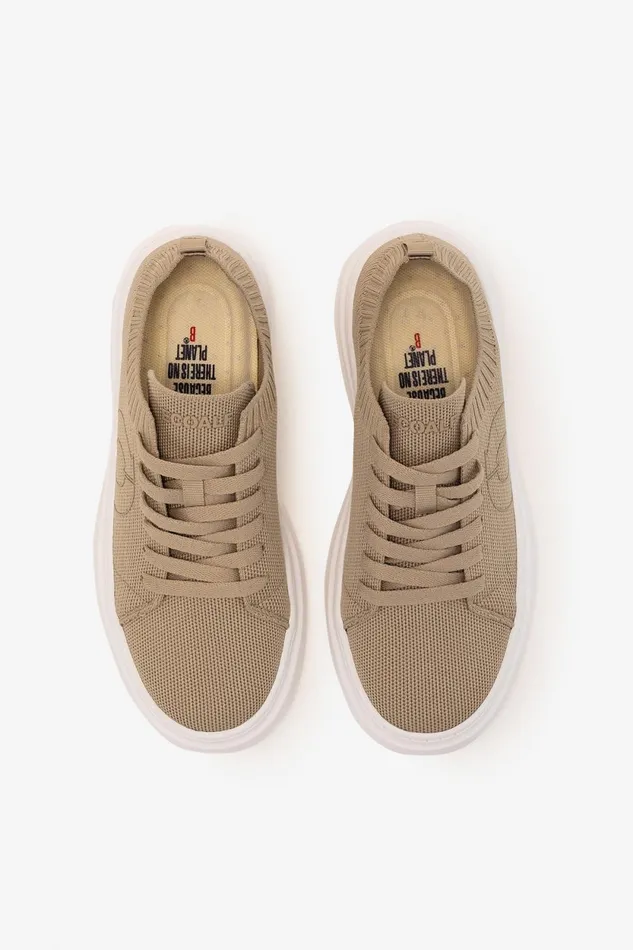 Women Brown Bermudas Trainers Ecoalf Sneakers