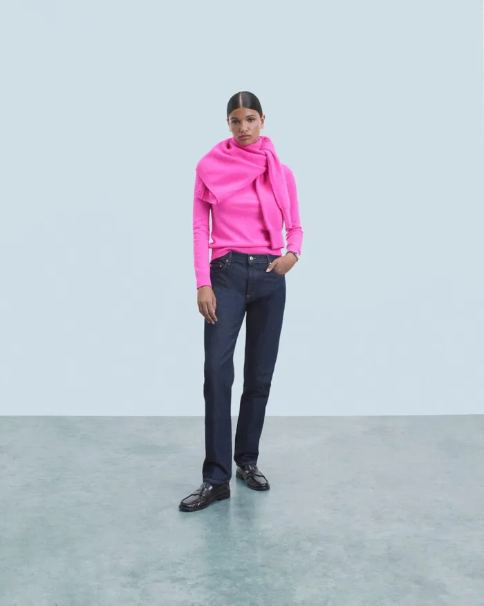 Women Cashmere Sweaters From Future Basic Turtleneck Sweater Utopic Pink