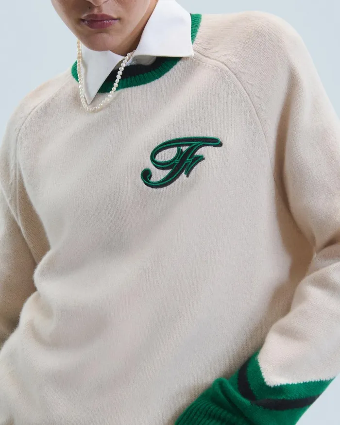 Women Cashmere Sweaters From Future Crewneck Sweater Sand