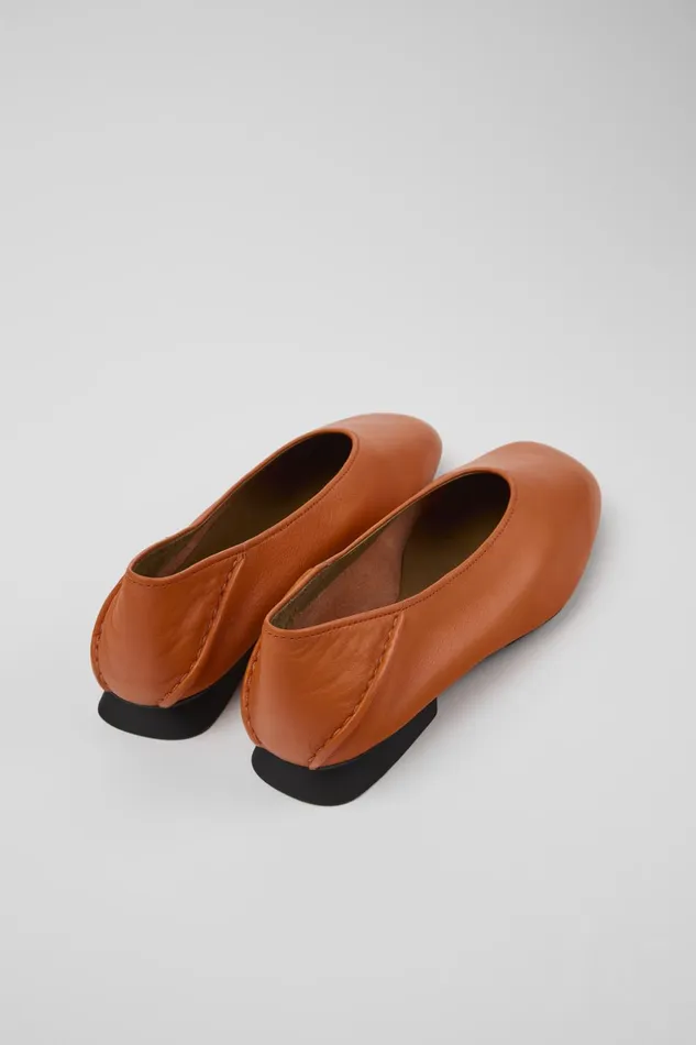 Women Casi Myra Orange Leather Ballerinas Camper Ballerinas Women Casi Myra Orange Leather Ballerinas Camper Ballerinas