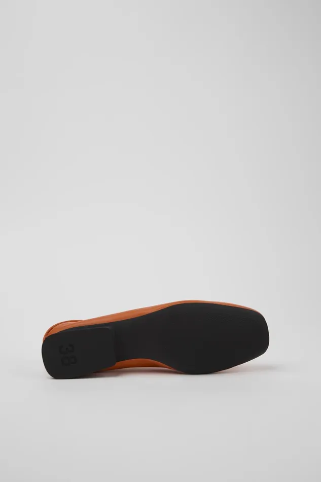 Women Casi Myra Orange Leather Ballerinas Camper Ballerinas Women Casi Myra Orange Leather Ballerinas Camper Ballerinas