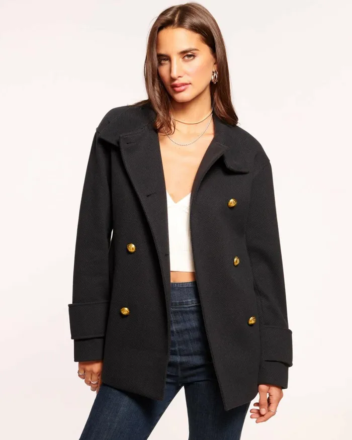 Women Celeste Pea Coat Electric Pink Ramy Brook Jackets Women Celeste Pea Coat Electric Pink Ramy Brook Jackets