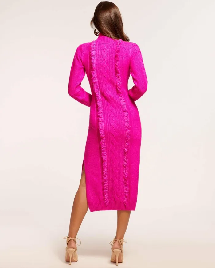 Women Charlee Sweater Midi Dress Steel Blue Ramy Brook Dresses Women Charlee Sweater Midi Dress Steel Blue Ramy Brook Dresses