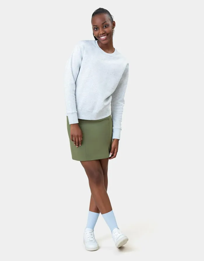 Women Crewneck Sweatshirts Colorful Standard Women Classic Organic Crew Pine Green