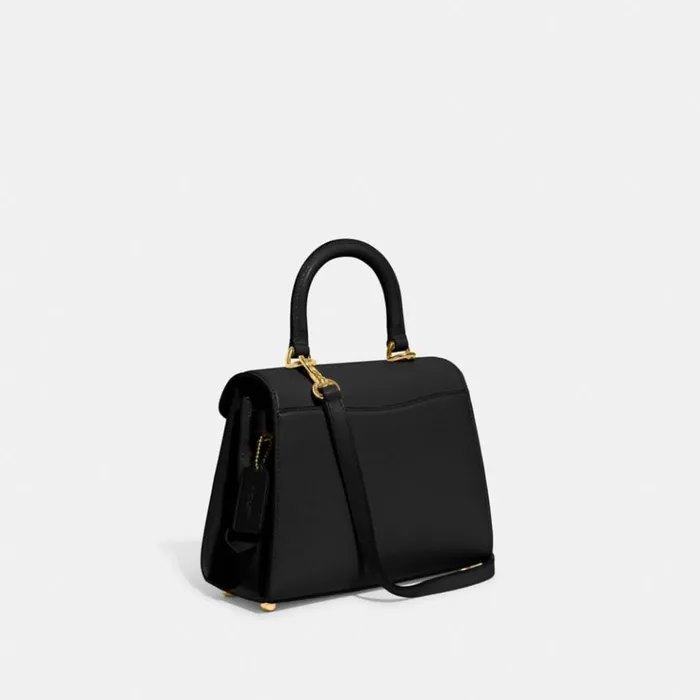 Women Crossbody Bags Coach Sammy Top Handle Brassblack