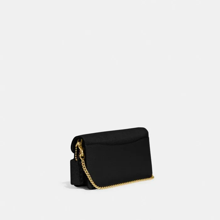 Women Crossbody Bags Coach Tabby Chain Clutch Brassblack