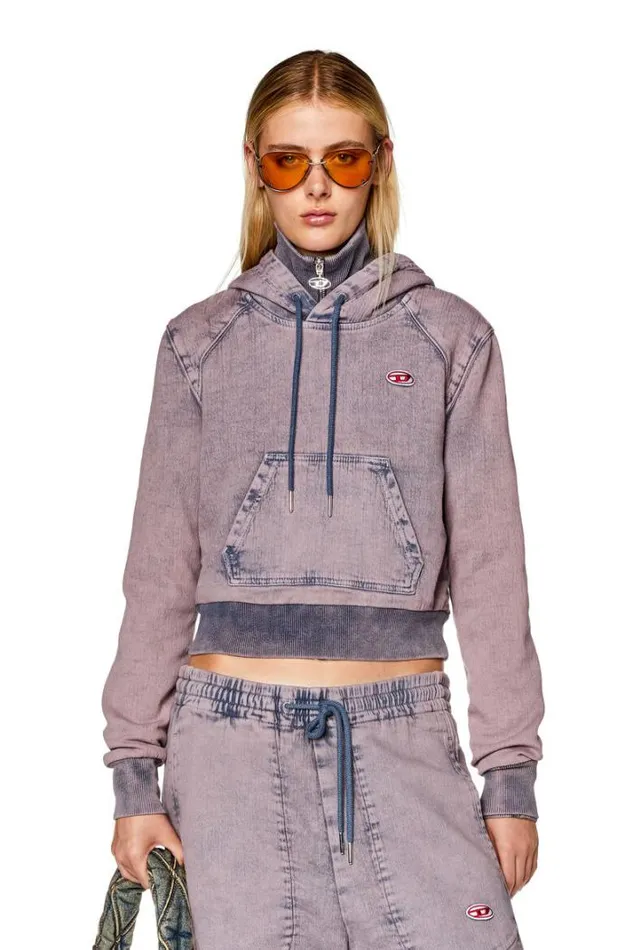 Women DAngyHoodNe Lilac Diesel Sweaters Women DAngyHoodNe Lilac Diesel Sweaters