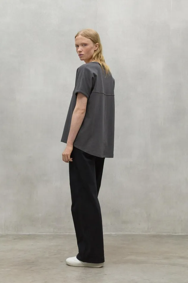 Women Dark Grey Graus TShirt Ecoalf TShirts