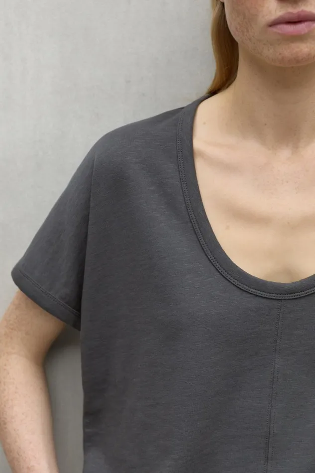 Women Dark Grey Graus TShirt Ecoalf TShirts