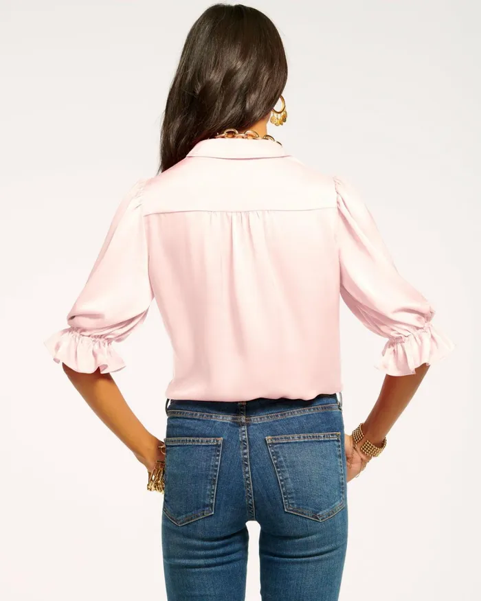 Women Dina Button Down Bodysuit Soiree Red Ramy Brook Tops Women Dina Button Down Bodysuit Soiree Red Ramy Brook Tops