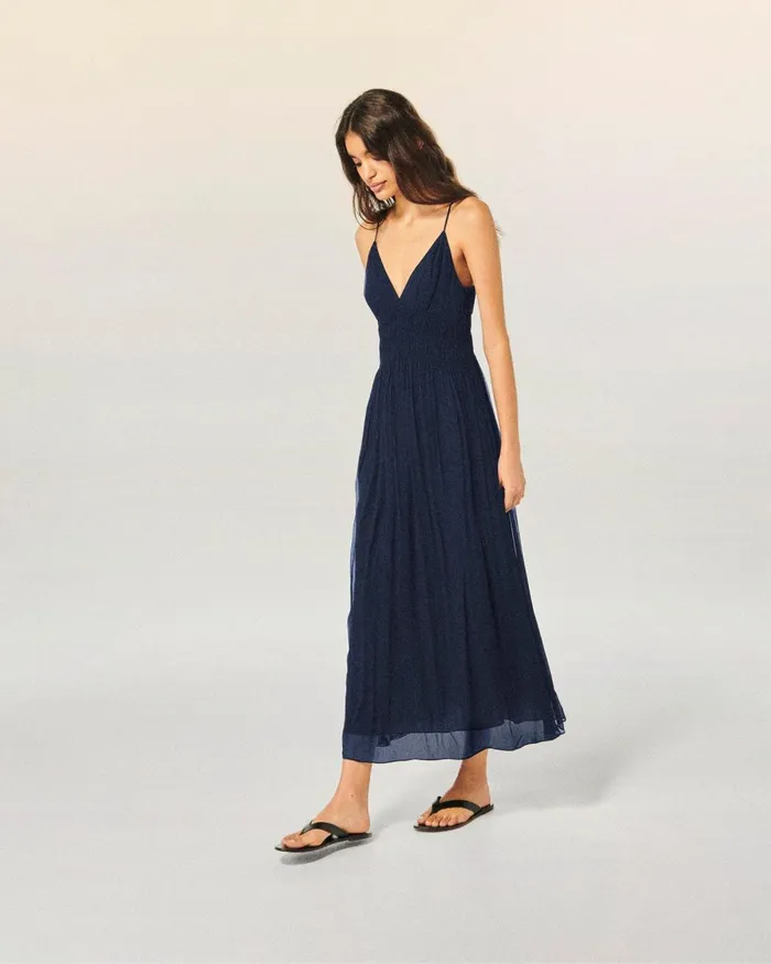 Women Dresses and Jumpsuits From Future Sofia Long Strap Dress Navy