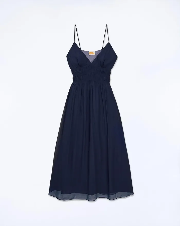 Women Dresses and Jumpsuits From Future Sofia Long Strap Dress Navy