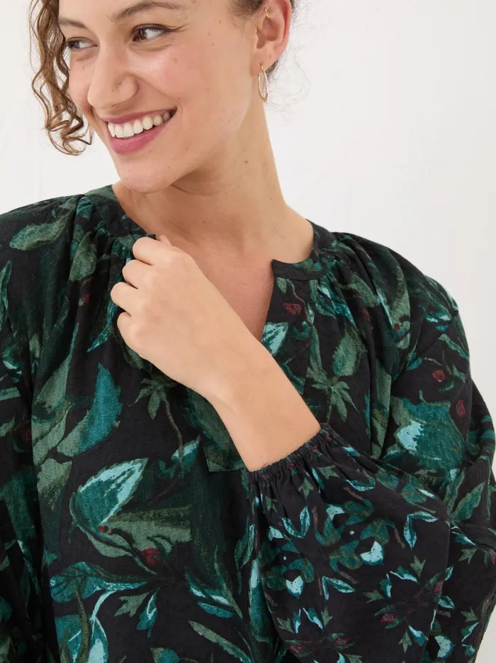 Women Dresses Fat Face Black Amy Mirrored Tunic Women Dresses Fat Face Black Amy Mirrored Tunic
