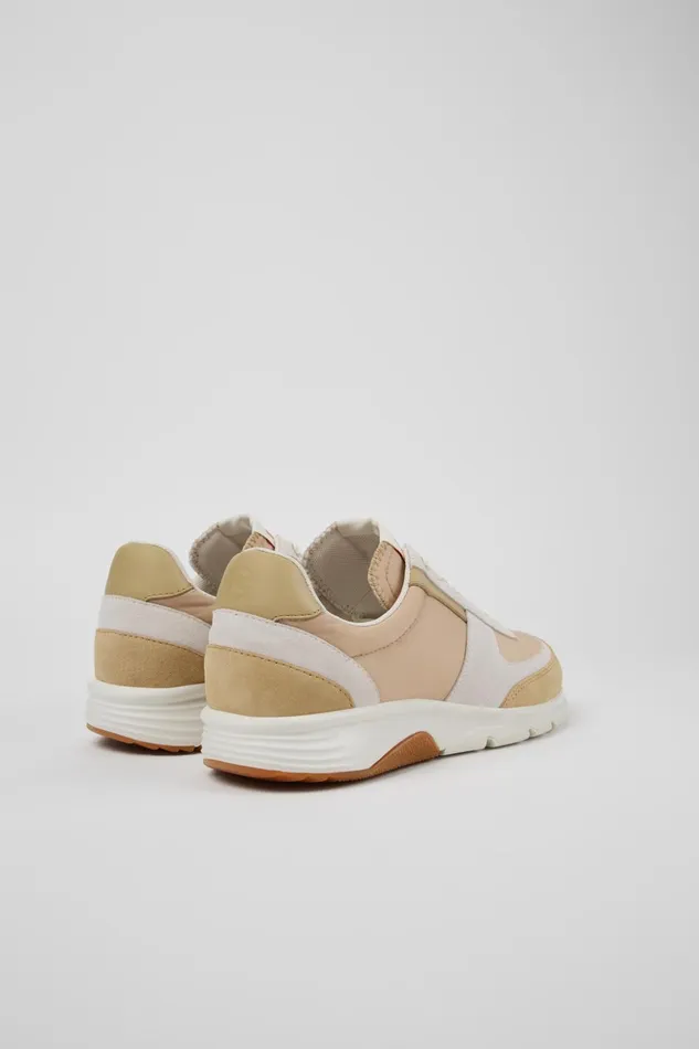 Women Drift Beige White And Brown Sneakers Camper Sneakers Women Drift Beige White And Brown Sneakers Camper Sneakers