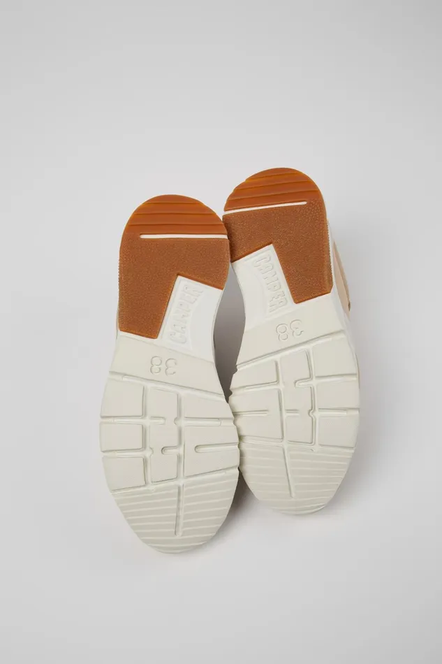 Women Drift Beige White And Brown Sneakers Camper Sneakers Women Drift Beige White And Brown Sneakers Camper Sneakers
