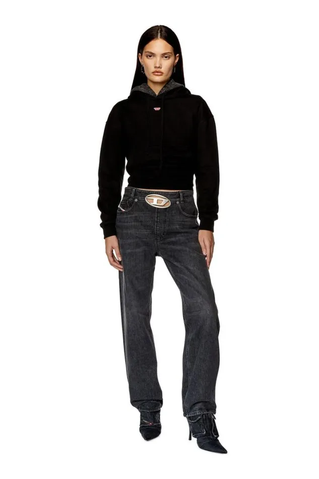 Women FJaralHoodD Black Diesel Sweaters
