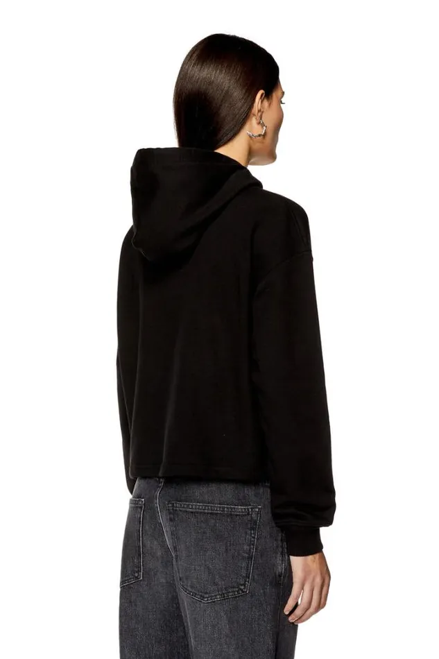 Women FJaralHoodD Black Diesel Sweaters Women FJaralHoodD Black Diesel Sweaters