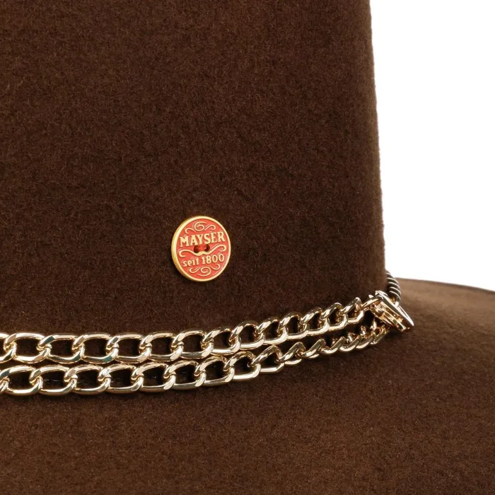 Women Felt Hats Mayser Peggy Soft Wool Felt Women039s Hat Brown Women Felt Hats Mayser Peggy Soft Wool Felt Women039s Hat Brown